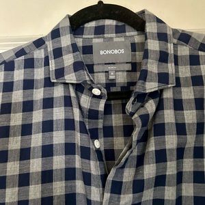 Bonobos Slim Fit Oxford Cotton Knit Button-Up Shirt